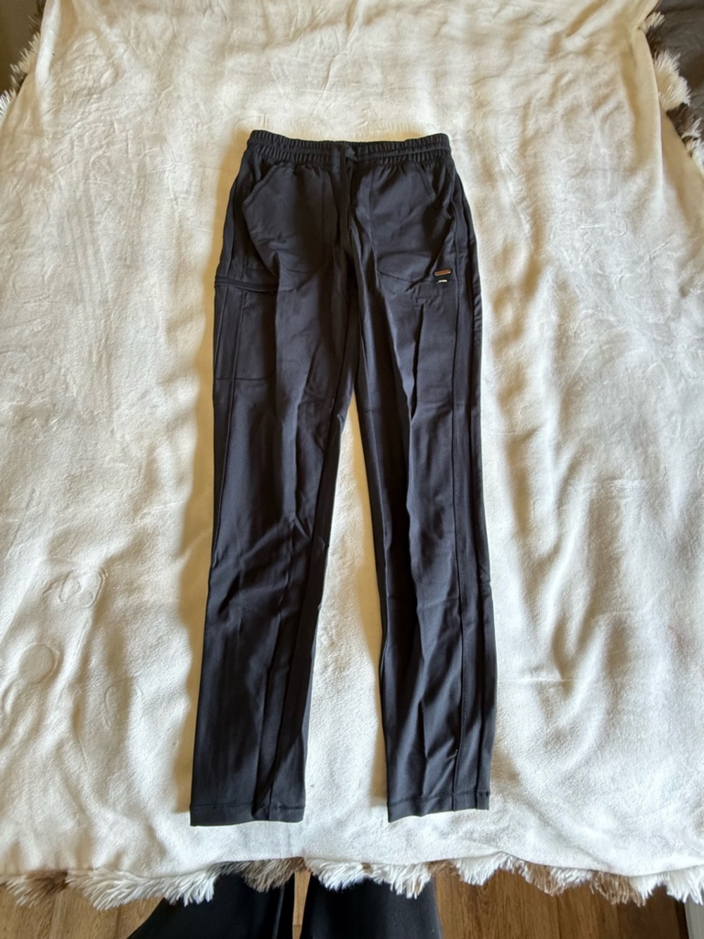 Cherokee Black Women's Elastic-Waist Joggers